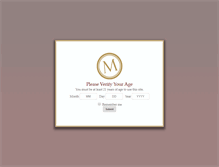 Tablet Screenshot of maroonwines.com